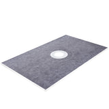 VEVOR Waterproofing Shower Kit Shower Kit Tray 38''x60'' with Central Drain PVC V952-LYDZT38X60PVC2FCMV0