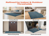 Front Door Mat, 1829 x 1219 mm Commercial Floor Mat for Indoor and Outdoor, Industrial Entrance V952-WWLDT64FTLHS8N444001V0