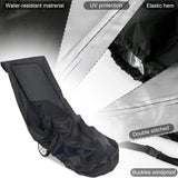 Lawn Mower Cover, 210D Oxford Cloth Heavy Duty Waterproof Lawn Mower Cover For Outdoor/Indoor With V1188-MS-227-2663