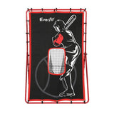 Everfit Baseball Net Rebound Pitching Kit Target Hitter 2 in 1 Training Aid PN-B027-BK