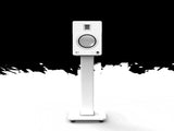 Kanto SX22W 22" Tall Fillable Speaker Stands with Isolation Feet - Pair, White V398-KO-SX22W