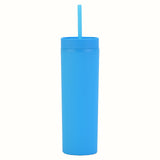 JWDX Glass and Clearance, 16Oz Tumbler with Lid and Plastic Water Coffee Tumbler Cup Water V1189-LWWAL-20260325-02080