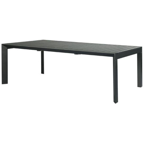 Iberia 230-345cm Aluminium Outdoor Extensible Dining Table Charcoal V315-VOUT-ICA-01