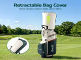 Everfit Golf Stand Bag Lightweight Carry Bag Dual Strap Club Divider GOLF-B-BAG-STAND-B-GN