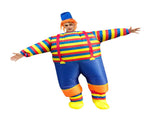 Inflatable Clown Costume Blow Up Joker Jumpsuit for Halloween Cosplay Party Christmas Adult Size V1294-YM0703-3115230047611