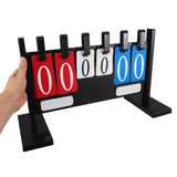 PVC Scoreboard Flipper, Multifunctional Design, Clear Display, Weatherproof Material V1366-AZ2-W-18794