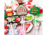 2024 Advent Calendar 24 Days of Christmas Surprises with 10mm Straw Toppers V1263-JX-1320