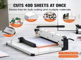 Heavy Duty Paper Cutter, 304.8 mm Industrial Commercial Guillotine Paper Cutter for A4 Paper, 400 V952-DXSDDTTSQZJH25AJWV0