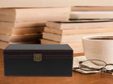 Large Black Carbon Fiber Faraday Box for Car Keys Phone and Small Item Storage V1366-AZ2-W-18741