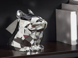 French Bulldog Plated Tissue Box Electroplated Table Facial Tissue Holder Decorative Ornament for V1294-YM0901-3117240187511