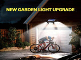 74 LED Solar Motion Sensor Light, 3 Brightness Modes Outdoor Wall Light, Suitable for Front Door, V1106-TYNZM001