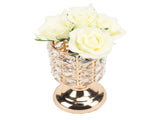 Rose Table Light 3 Light Colors Rechargeable Touch Control Stepless Dimming Artificial Flower Desk V1294-YM0901-3119240103111