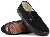 VANS Authentic Shoes Sneakers Classic Skateboard Sneakers Casual Skate Board - Black/Black V563-VN000EE3BKA-US4