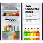 Devanti 95L Bar Fridge Black BF-F-95L-BK