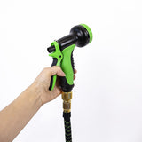 30m Garden Hose Strong Heavy Duty Expandable Flexible Hose Water Spray Nozzle V63-930011