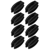 100PCS Electric Fence Insulator Weather Resistant ABS Square Tube Post Insulator for Steel Wire V1294-YM0717-3111220228812