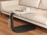 C-Shaped Side Table with Metal Frame V728-LP601099616199519