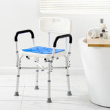 VEVOR 400lbs Shower Chair Bath Bench Arms Back Adjustable Height for Inside Tub V952-LYYKDGDLHJPENBZ1JV0