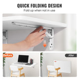Wall Mounted Folding Table, Wall Mount Drop Leaf Tables, Wooden Floating Desk for Dining, Laundry V952-FDBGZBHBDB00GKKSZV0