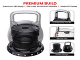 Powertrain 2x 40kg Adjustable Kettlebell One Hand Adjustment Weight Set AKB-XDB-20-2