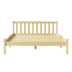 Artiss Bed Frame Double Size Wooden Oak SOFIE WBED-D-001D-WD