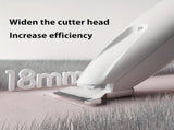 Pet clipper dog foot hair trimmer cat foot hair trimmer dog LED light clipper hair trimmer V1102-HECW-002