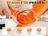 2026 New Kitchen Special Fruit Peeler Box Storage, Upgrade Vegetable Peeler Catcher Peeler V1258-DP02-C-2486