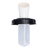 DN150165mm Ton Barrel Cover Plastic Reusable Ton Barrel Cap with Filter for Chemical Pharmaceutical V1294-YM0901-3111240160712