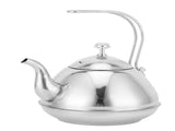 Stainless Steel Teapot with Tea Infuser Thickened NonMagnetic Kettle for Home Office V1294-YM0901-3118210163812