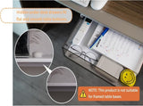 CARLA HOME 3Pack Under Desk Storage Drawers Hidden PullOut Organizer for Office & Home V178-36282
