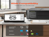 55W CO2 Laser Engraver, 500 x 300 mm, Desktop CO2 Laser Engraver and Cutter Machine with 16MP V952-EYHTJGDKJTMS2IMFX001V3