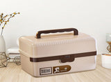 Multi Layer Plastic Storage Box, Portable Folding Organizer, for Art Sewing Supplies And Daily Small V1369-AZ3-W-09799