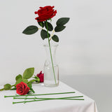 Green Short Stem Flowers for Soap and Bouquet Arrangements 100Pcs V1366-AZ2-W-18683