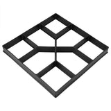 Paving Pavement Concrete Mould Stepping Stone Mold Garden Lawn Path Paver Walk V1294-YM0901-JY02737