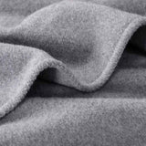 Laconia 400GSM Premium Australian Pure Wool Blanket Grey King V442-HIN-BLANKET-LACONIAWOOL-GREY-KI