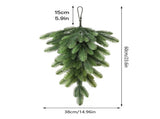 Green Red Fruit Decoration Christmas Decoration Hanging Upside Down Greenery Wall Hanging Decoration V1294-YM0523-211007XU05-2