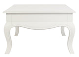 French Provincial 2 Drawer Coffee Table - White V199-CT002FPWH