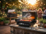 ASMOKE Essential Portable Wood Pellet Grill & Smart Smoker with 47L Premium Mini Fridge Bundle V642-XFAS-BNDL-ESS-GRL-FDG47