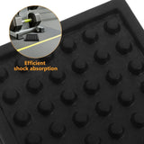 4Pcs Durable Rubber Exercise Bike Pad with Vibration Absorbing and Floor Protection V1369-AZ3-W-14466