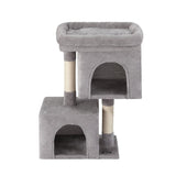 i.Pet Cat Tree 67cm Tower Scratching Post Trees Scratcher Condo House Light Grey PET-CAT-S67-LTGR