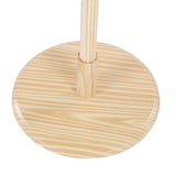 Assembled Wooden Coat Hat Stand Tree Jacket Cloth Vertical Hanger Rack 8 Hooks V1294-YM0901-JY16471-03