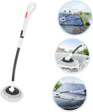 Professional Telescopic Car Microfiber Wash Mop - 90&deg Rotating Detachable Brush Head, 15&deg V888-ELOSUNG52089