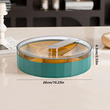 Snack Tray with Compartment Snacks Bowl with Lid Plastic Snacks Compartment Snacks Bowls Flat V1237-ZY-203-5239