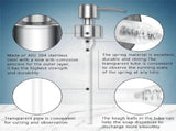 12Pcs Soap Dispenser Pump Replacement Stainless Steel Lotion Dispenser Pump for Regular 28/400 Neck V1366-AZ2-W-17892