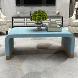 MOTHER OF PEARL MEDITERRANEAN BREEZE LOW PROFILE COFFEE TABLE V742-VC10