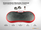 Social Hike 68cm Vibration Plate Machine Full Body Workout Platform Red V238-SUPDZ-48198929286
