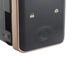 Smart Glass Door Safety Lock Glass Door Fingerprint Password Lock Keyless Door Entry Lock with V1294-YM0901-3114240036311
