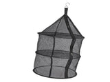 Drying Rack 3 Layers Folding Fish Mesh Foldable Hanging Drying Fish Net for Fish Fruit Vegetables V1294-YM0901-3117240229411