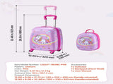 Kids Luggage Set, 2 Piece, 45.7 cm Hardside Rolling Wheels Suitcase with Hard-Shell Backpack, V952-2JTETXLX2PCS9S1IW001V0