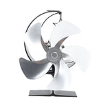 Wood Burner 5 Blades Ultra Quiet Air Circulation Heating Energy Saving Heat Powered Fireplace V1294-YM0706-3114230120313